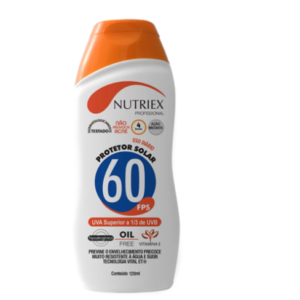 CREME PROTETOR SOLAR FPS 60 120ML NUTRIEX - Imagem 1