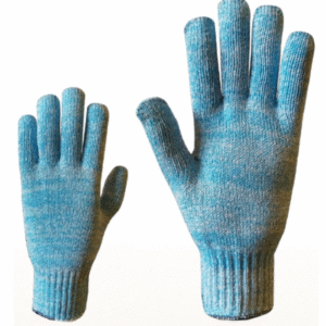 LUVA ANTICORTE TRICOTADO E FIOS DE ACO KEEPER BLUE CA 41729 QUALIFLEX - Imagem 4