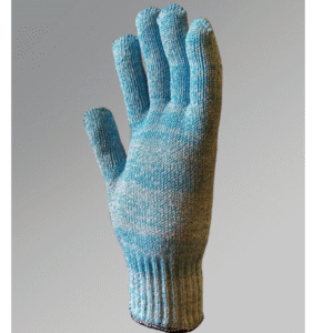 LUVA ANTICORTE TRICOTADO E FIOS DE ACO KEEPER BLUE CA 41729 QUALIFLEX - Imagem 3