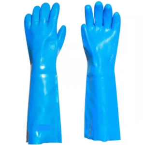 LUVA DE PVC SEM FORRO PALMA LISA 60CM CA 34593 PLASTCOR - Imagem 3