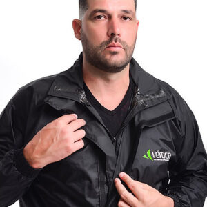 CONJUNTO MOTOCICLISTA EM NYLON PLUS PRETO CA 28721/ 28740 VERTICE - Imagem 5