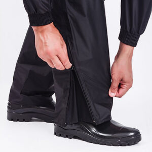 CONJUNTO MOTOCICLISTA EM NYLON PLUS PRETO CA 28721/ 28740 VERTICE - Imagem 3